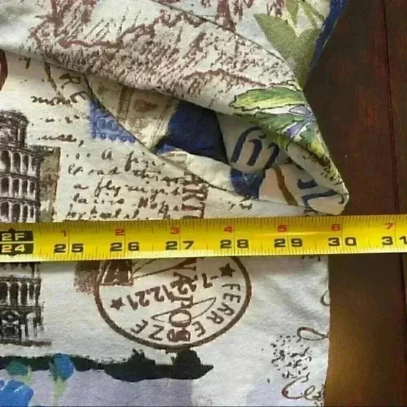 Tradition Top Sequin Lavender Cream Italy  Postcard Print Size 3X - Picture 11 of 16